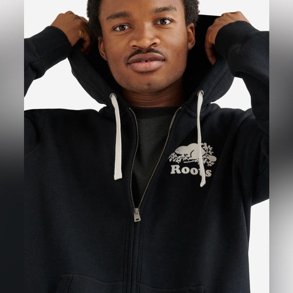 Roots Organic Original Full Zip Hoodie - Unisex - Picture 6 of 15